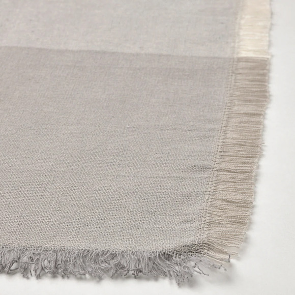 IKEA NISSOGA NISSÖGA Napkin, Gray/White, 4 Pack, 14x14" (805.550.53) NEW - Picture 5 of 7